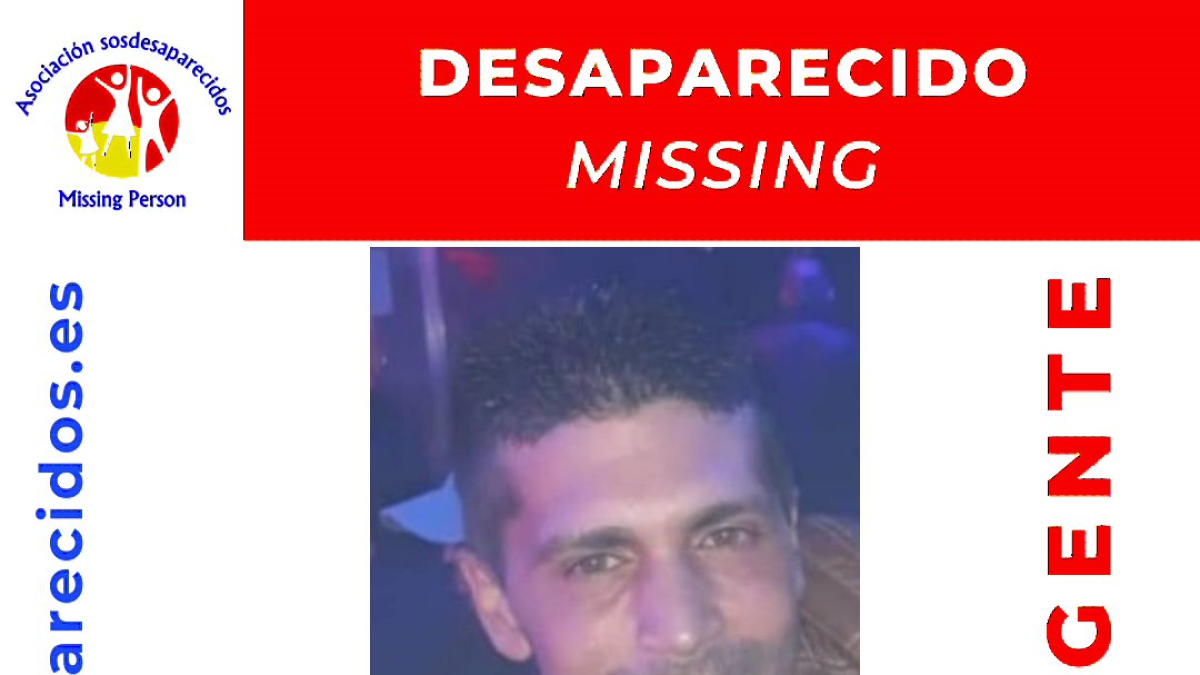 Cartel publicado por SOS Desaparecidos.
