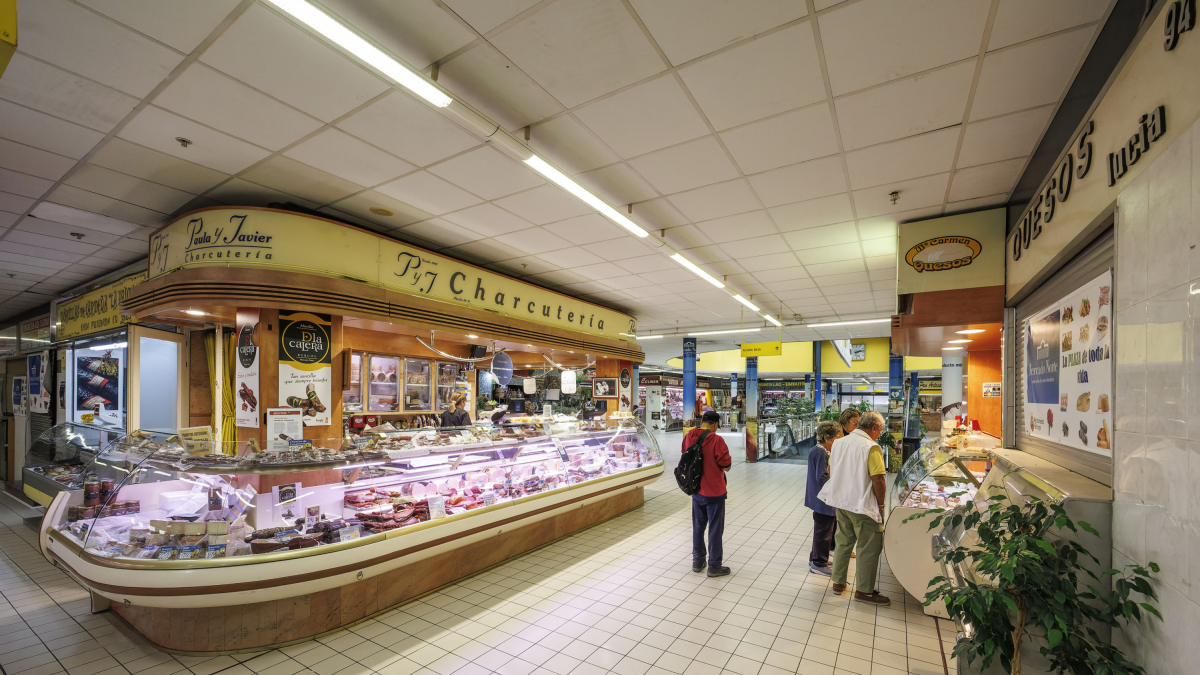 Interior del Mercado Norte.