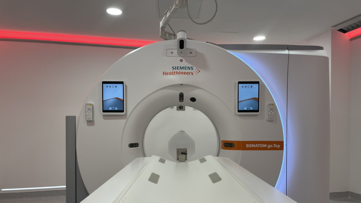Nuevo TAC del Hospital Universitario de Burgos (HUBU), pionero en el mundo.