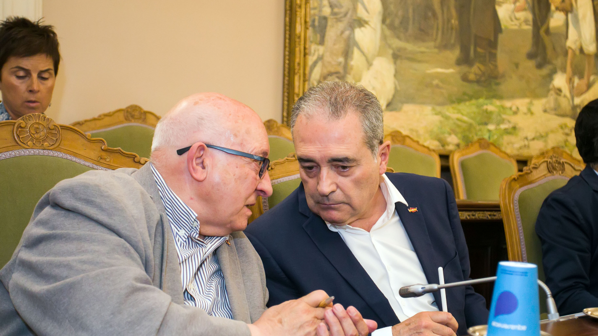 Los diputados de Vox votaron en contra de la proposición.