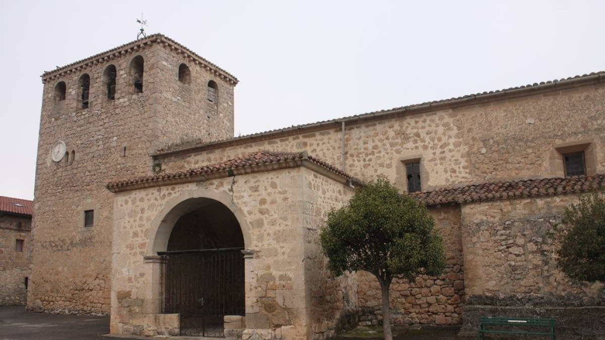 Iglesia de Santa María en Bugedo.