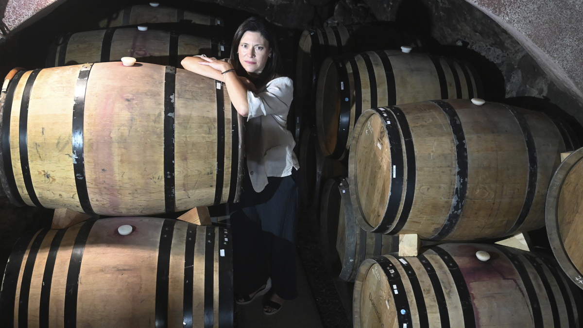 Isabel Rodero, de bodegas Dominio del Águila, ganadora del Premio Empresaria de Caixabank en Castilla y León