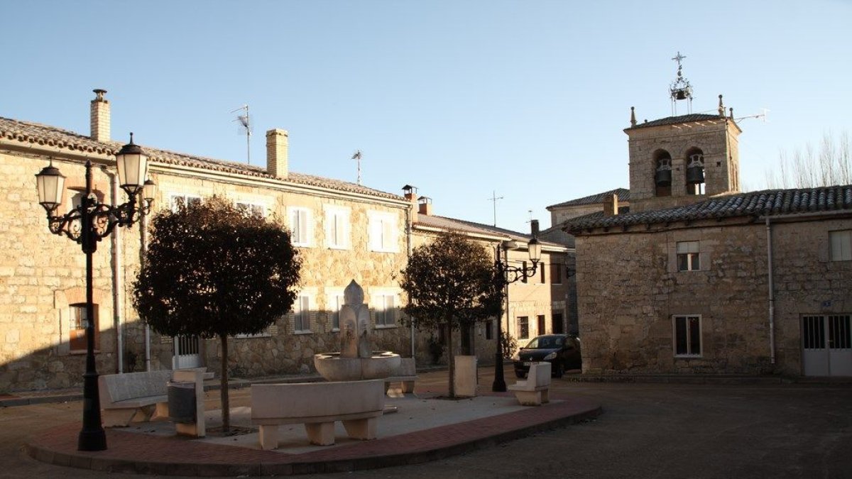 Plaza de Villanueva de Argaño.