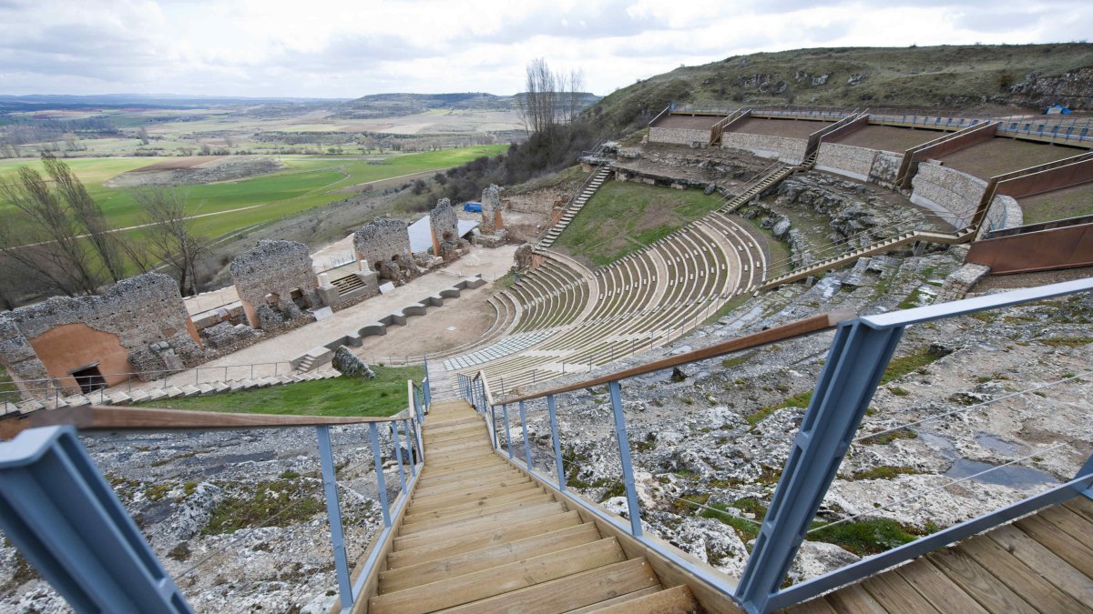 Teatro Romano de Clunia en Burgos.