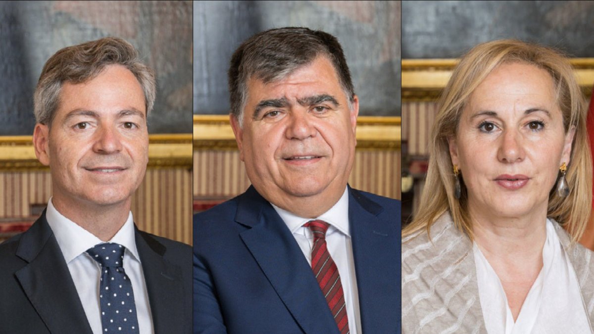 César Barriada, Juan Manuel Manso y Yolanda Barriuso ejercerán de alcaldes este agosto.