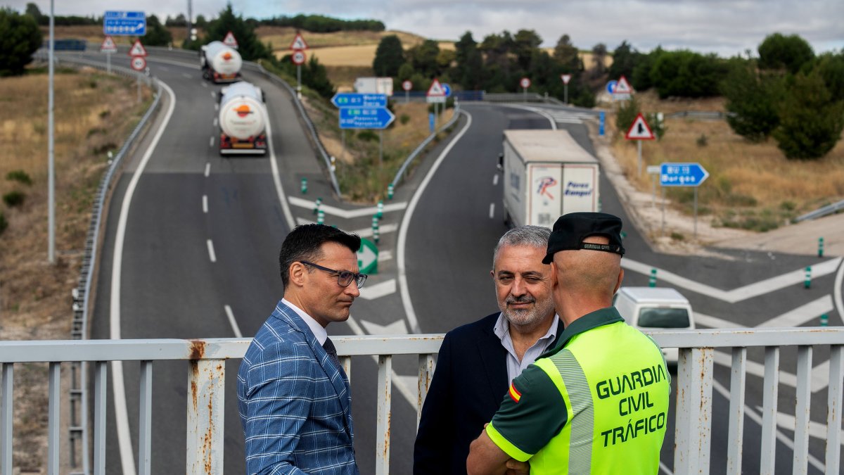 Presentación de la Operación Especial de Tráfico del puente de agosto en Burgos.