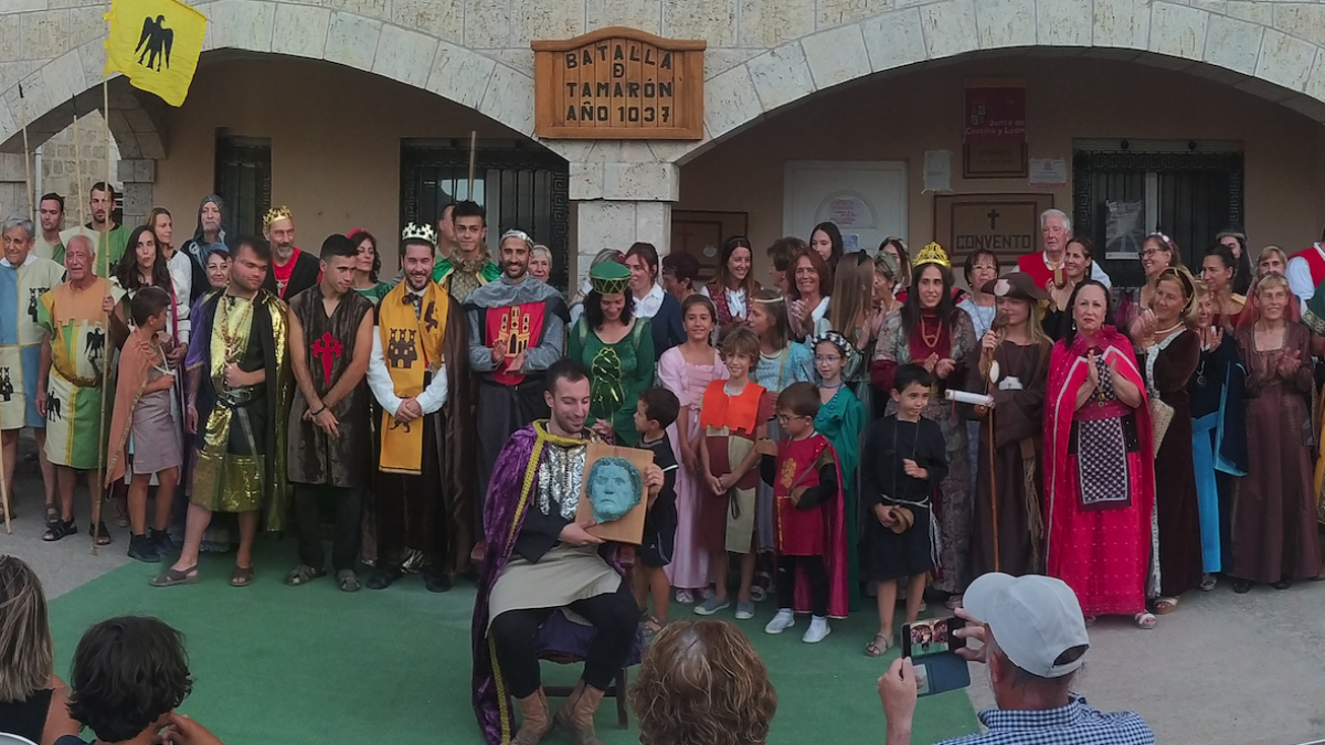 representación de la batalla de Tamarón.