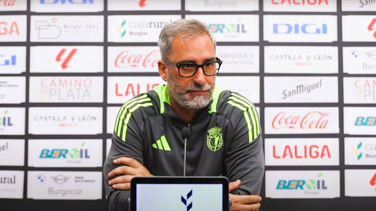 Jon Pérez Bolo, en la previa del primer partido de liga.