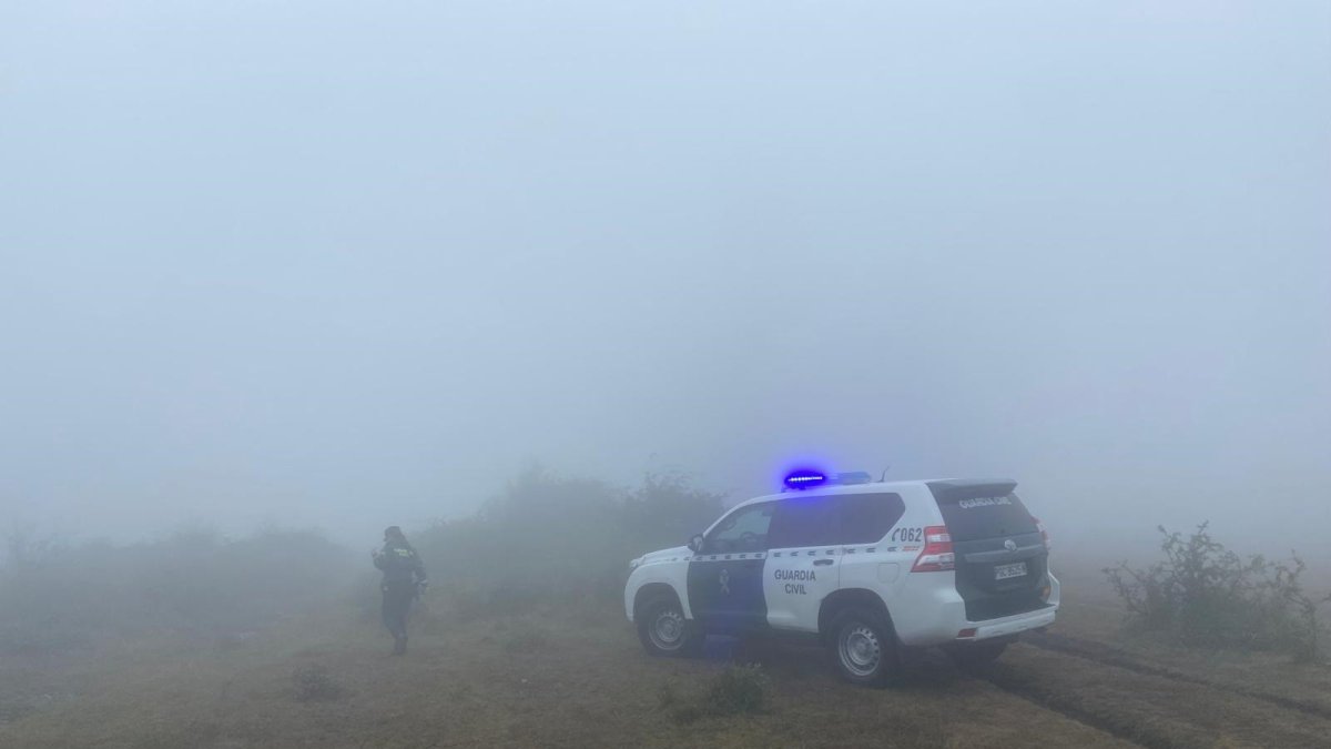 Operativo de rescate a un desaparecido en el Valle de Losa