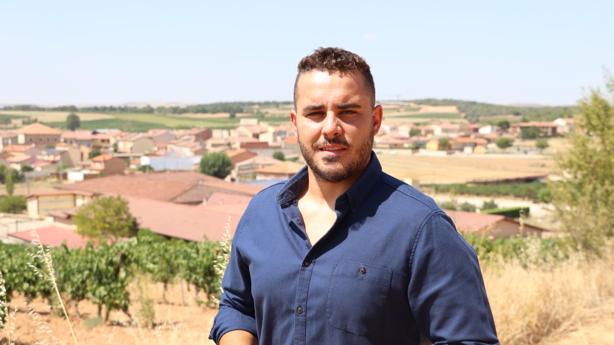 Daniel es el alcalde de La Horra