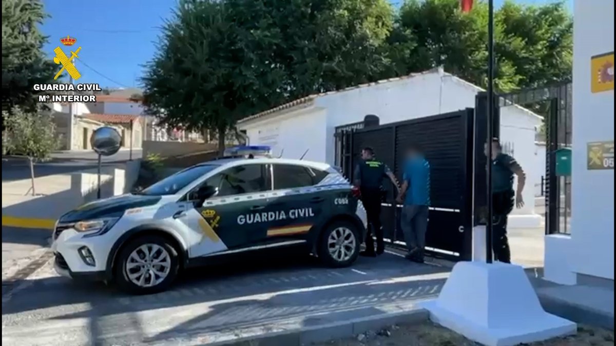 Imagen del hombre detenido en Ávila por el robo del cuadro