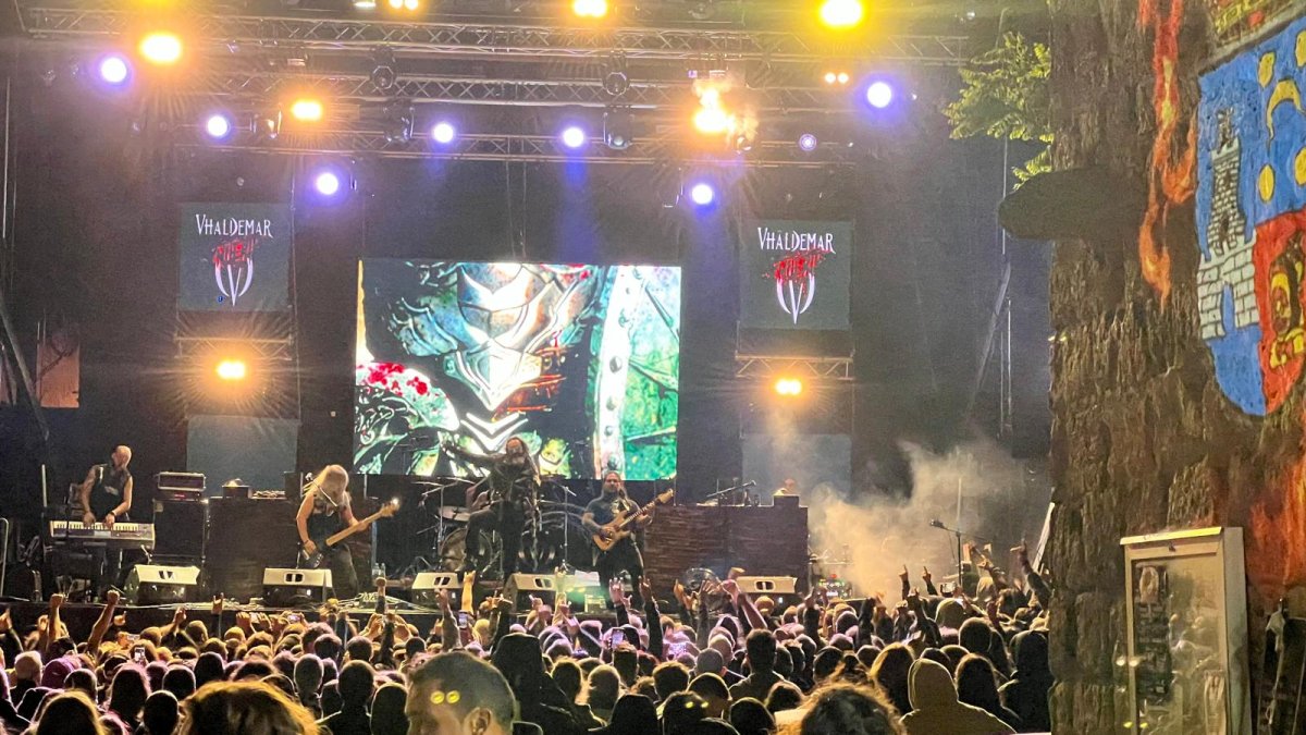 Vhäldemar fue el plato fuerte de la tercera edición del Castrillo Metal Fest.