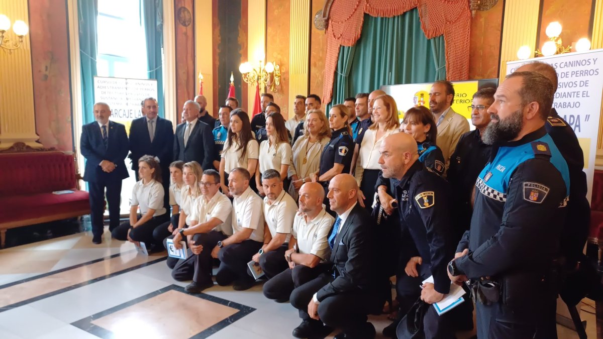 Inicio del curso de formación de 250 horas esta mañana en Burgos.