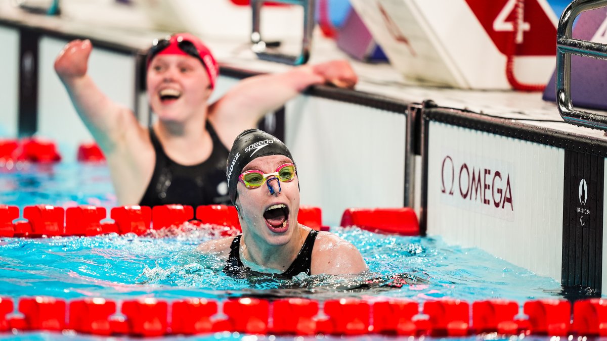 Marta Fernández, bronce en 50 m espalda S3.