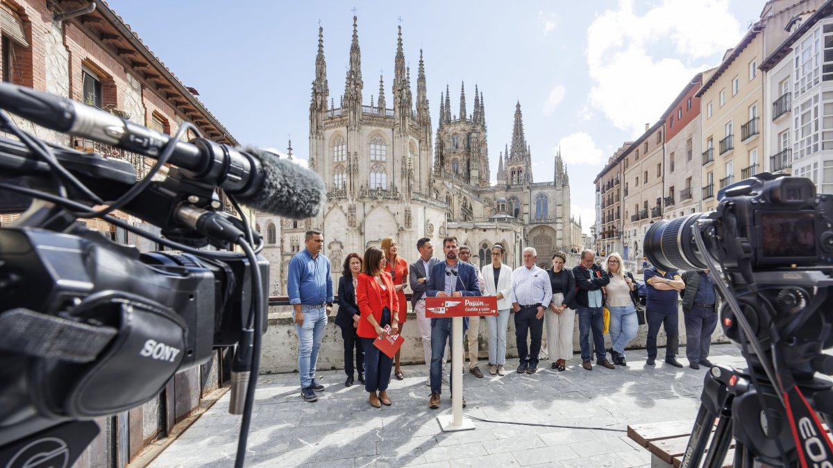 Inicio del curso político del partido socialista en Burgos