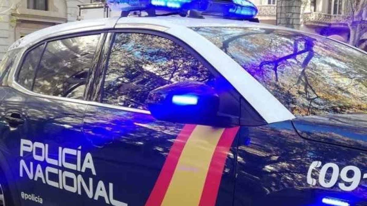 Coche patrulla de la Policía Nacional. ECB