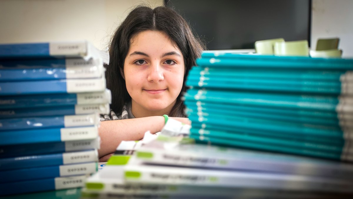 La estudiante del IES Cardenal López de Mendoza, Mar Maté, es la campeona de la Olimpiada Matemática de Castilla y León hasta mayo.