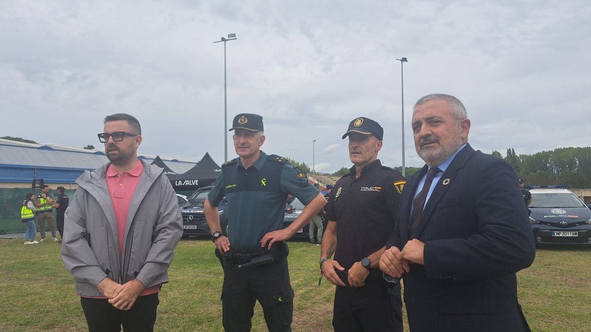 Pablo Gómez, Jesús Vega, Pedro Remírez y Pedro de la Fuente.