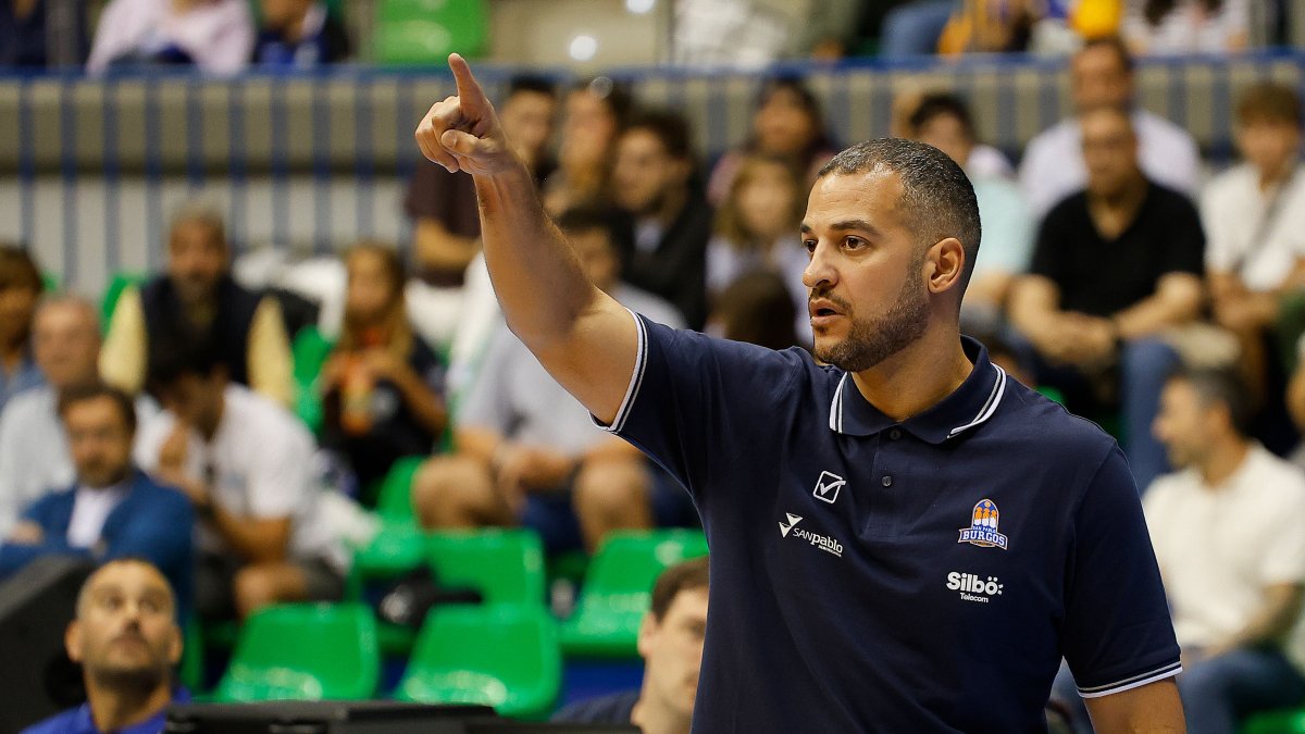 Bruno Savignani, entrenador del Silbö San Pablo Burgos.