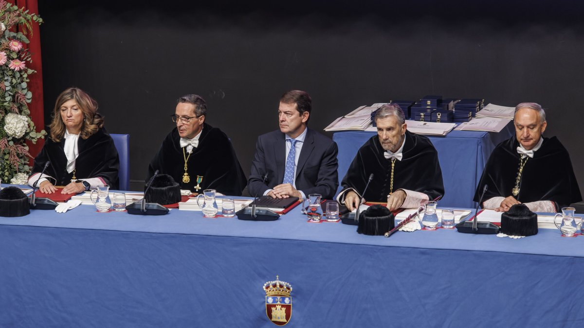 Apertura del curso académico de Castilla y León en la Universidad de Burgos.