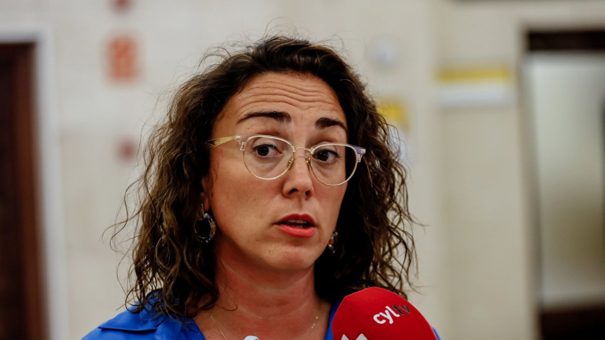 Archivo - La consejera de Movilidad y Transformación Digital de la Junta de Castilla y León, María González Corral. Archivo.