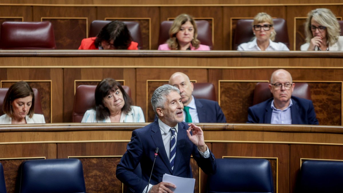 El ministro de Interior, Fernando Grande-Marlaska.