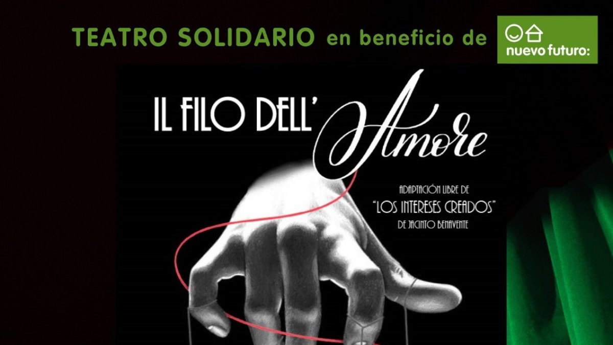 ‘Il Filo dell’amore’ es una representación teatral firmada por la creatividad de Jaime Buhigas y su compañía de teatro Mitá y Mitá