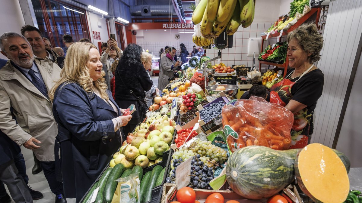 Inauguración del Mercado Norte Provisional.