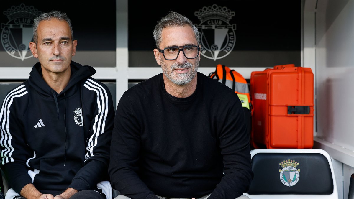 Jon Pérez Bolo, junto a su segundo, Pablo Lago.