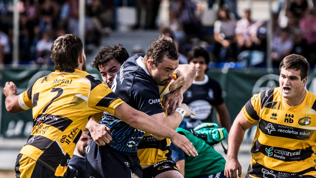Imagen del partido entre Ciencias y Recoletas Burgos Caja Rural.