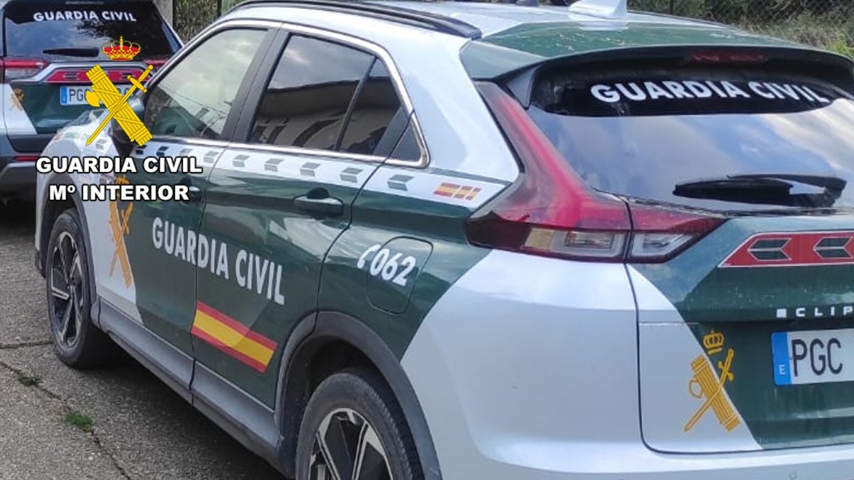 Imagen de un vehículo de la Guardia Civil.