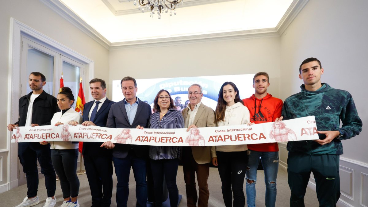 Presentación del cross de Atapuerca.