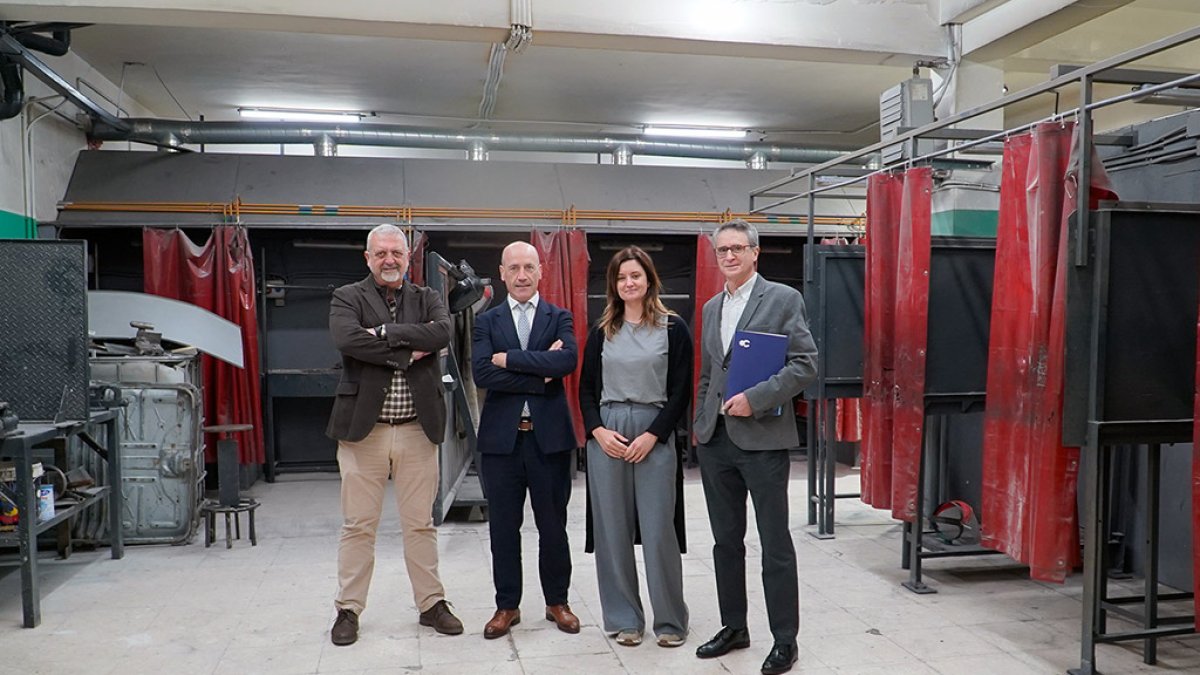 Firma del convenio con Fundación Lesmes.