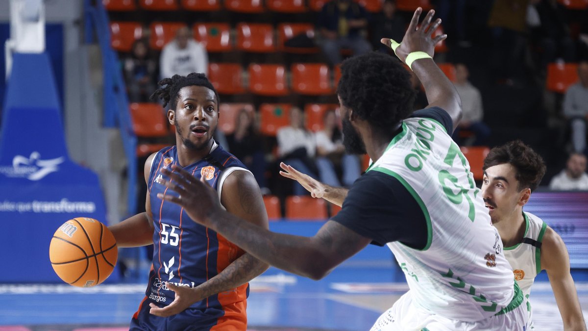 Lance Jones, durante el partido contra el Amics de Castelló
