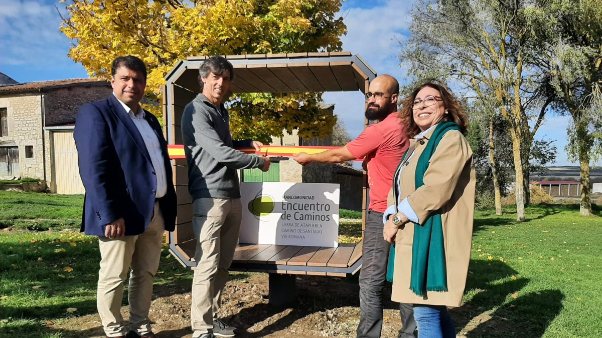 Presentación del proyecto ‘Mirador de los Caminos’ en Olmos de Atapuerca.