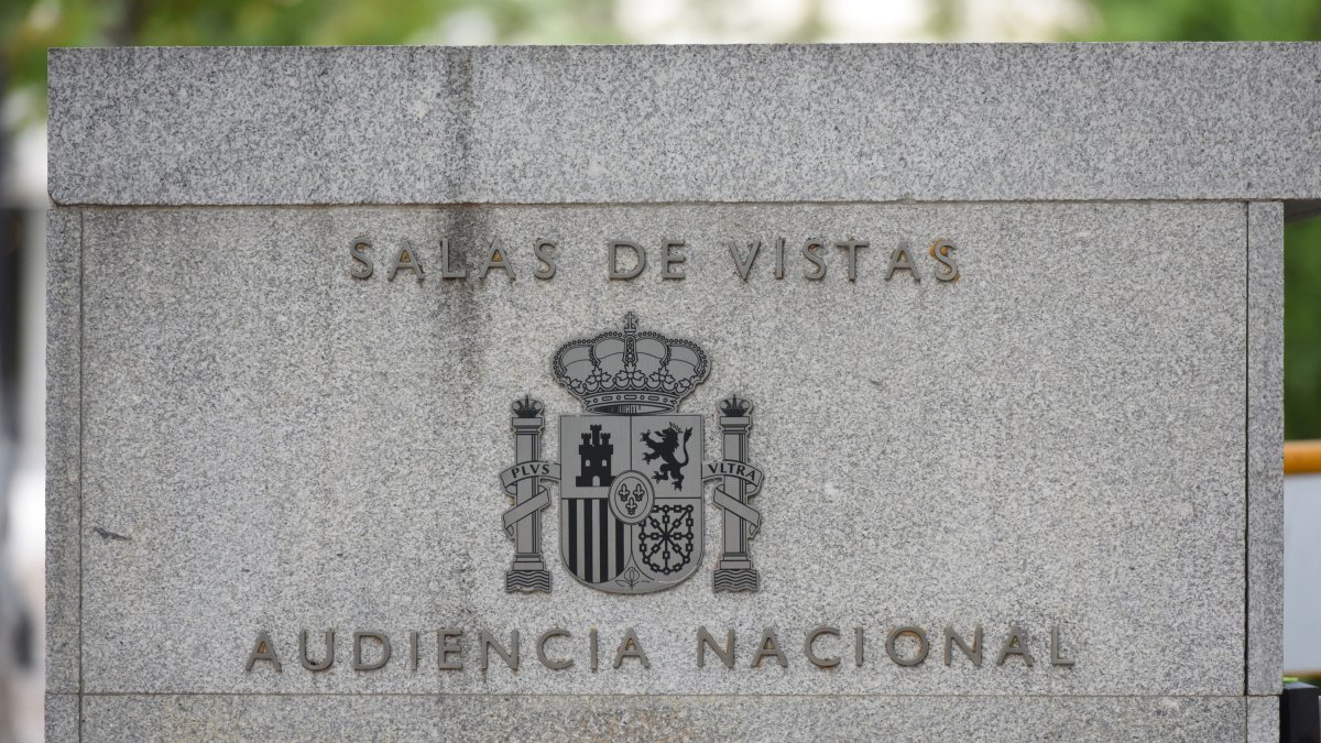 Archivo - Fachada de la Audiencia Nacional, a 14 de junio de 2022, en Madrid (España).