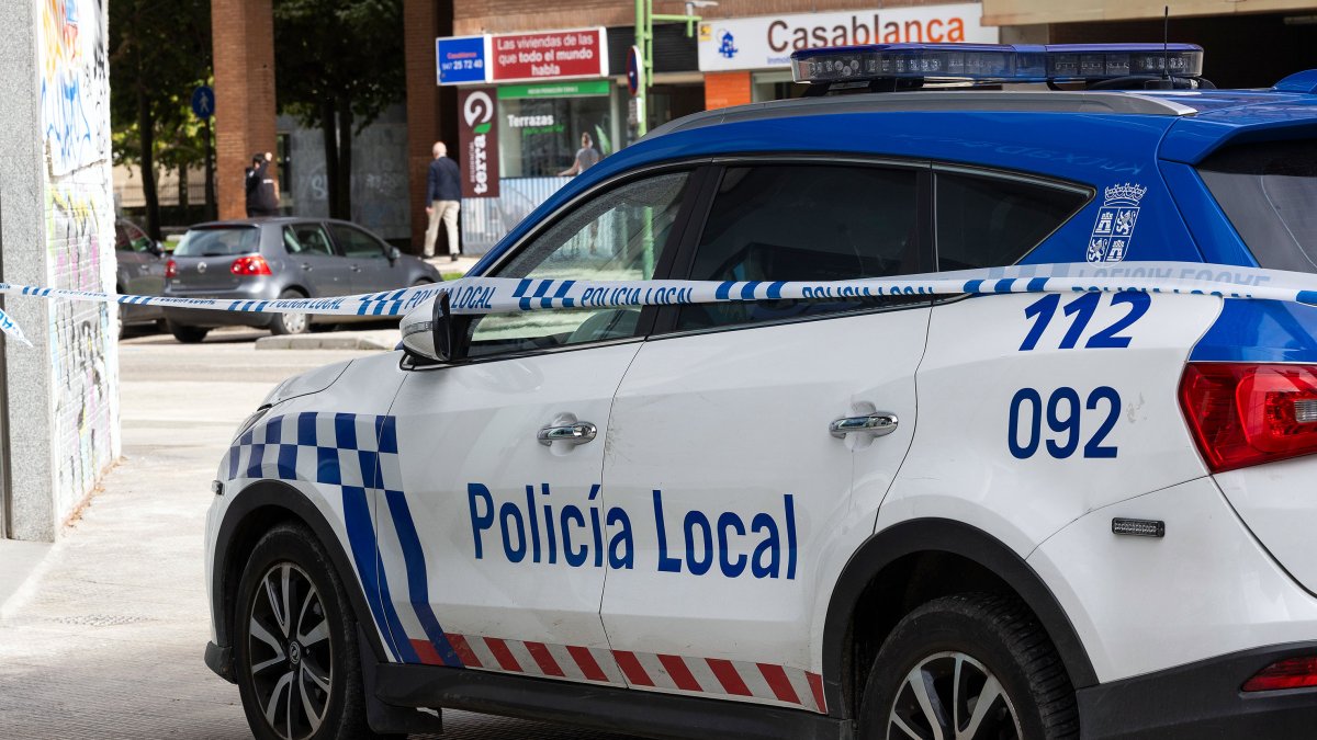 Imagen de un vehículo de la Policía Local.