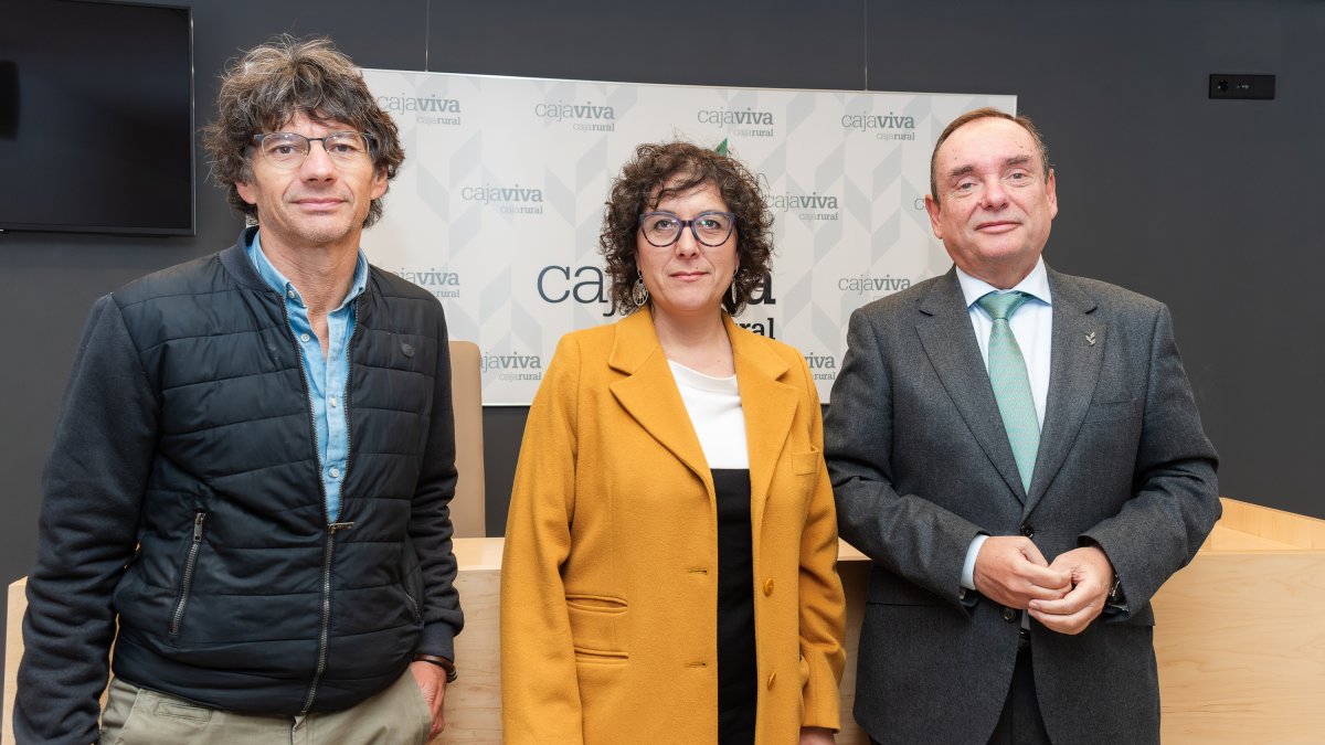 Álvaro Manso, Rosalía Santaolalla y Ramón Sobremonte.