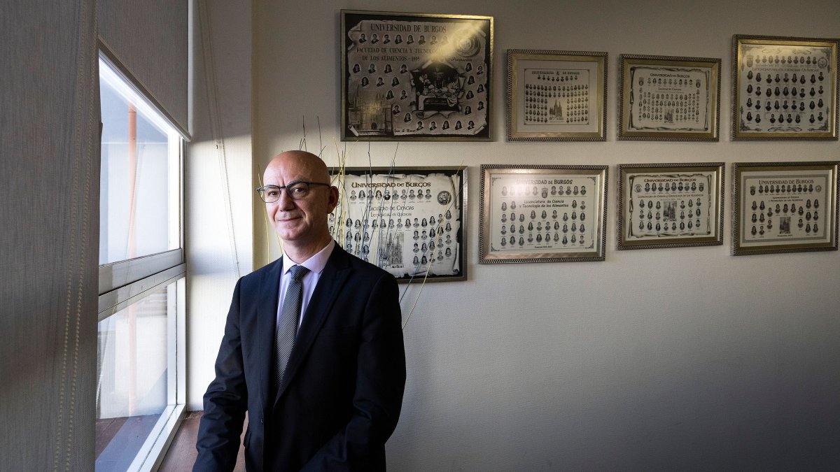 José Miguel GarcÍa, candidato a rector de la UBU.