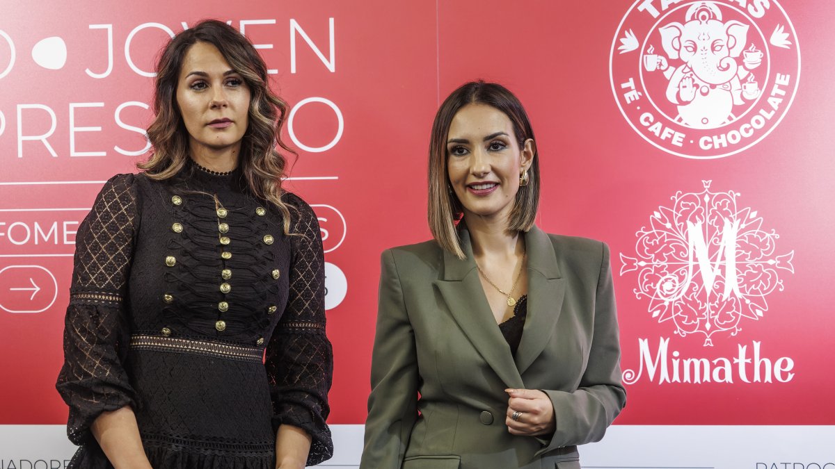 Sonia Rincón y Silvia Rodríguez, ganadoras del Premio Joven Empresario 2024.