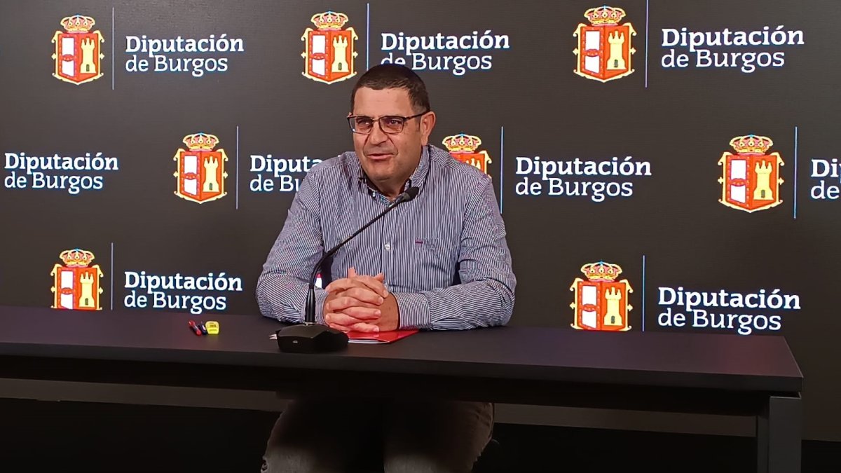 Javier Lezcano, diputado provincial del PSOE.