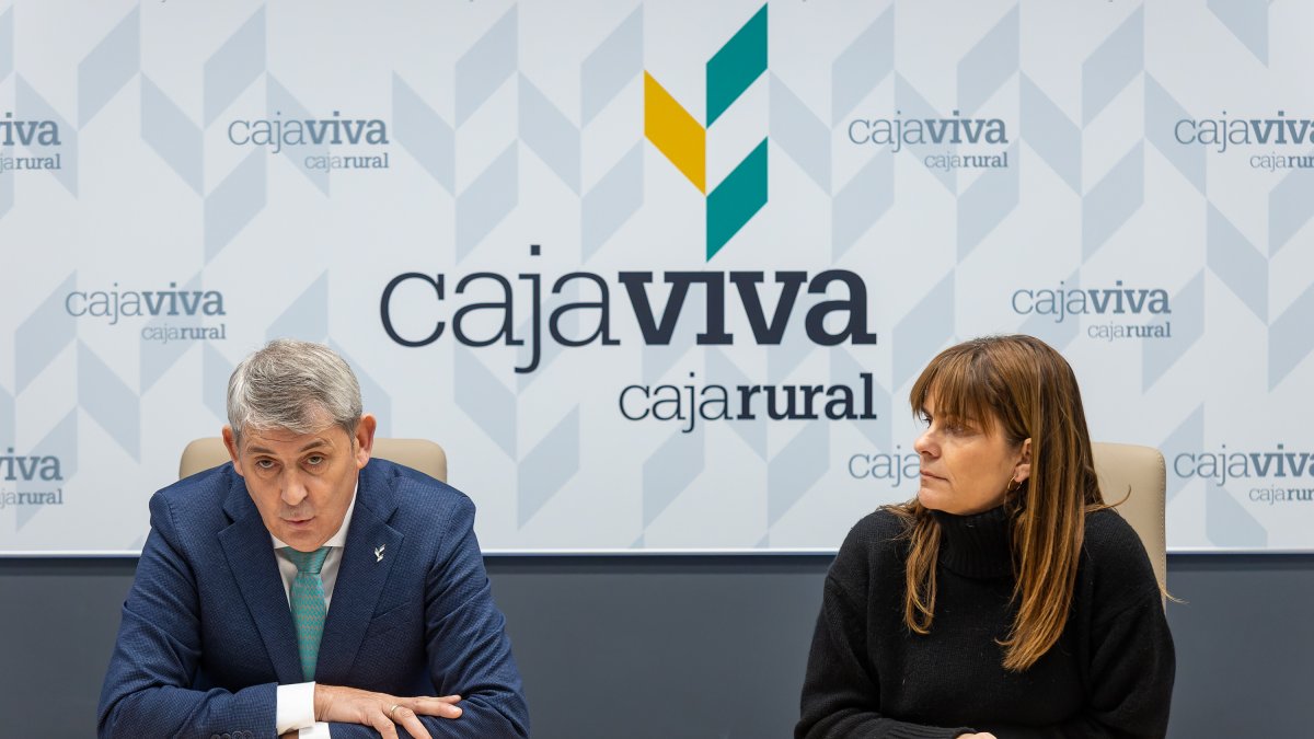 Jesús María Hontoria y Nuria Ortiz.