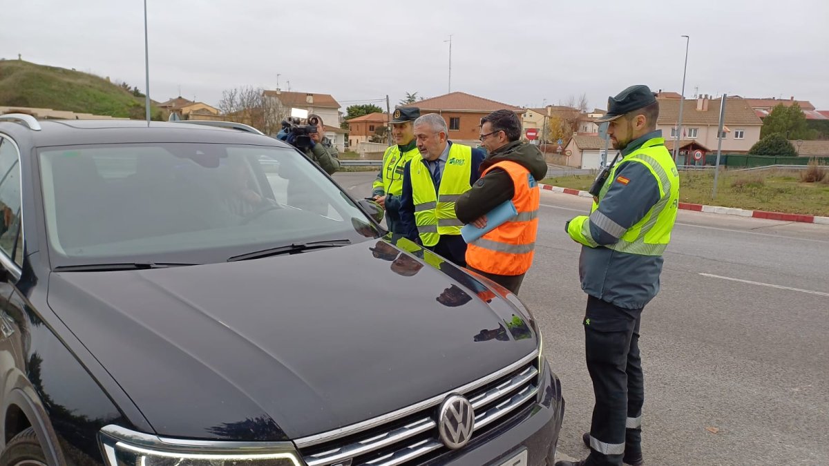 El subdelegado del Gobierno en Burgos, Pedro de la Fuente, informó a los conductores.