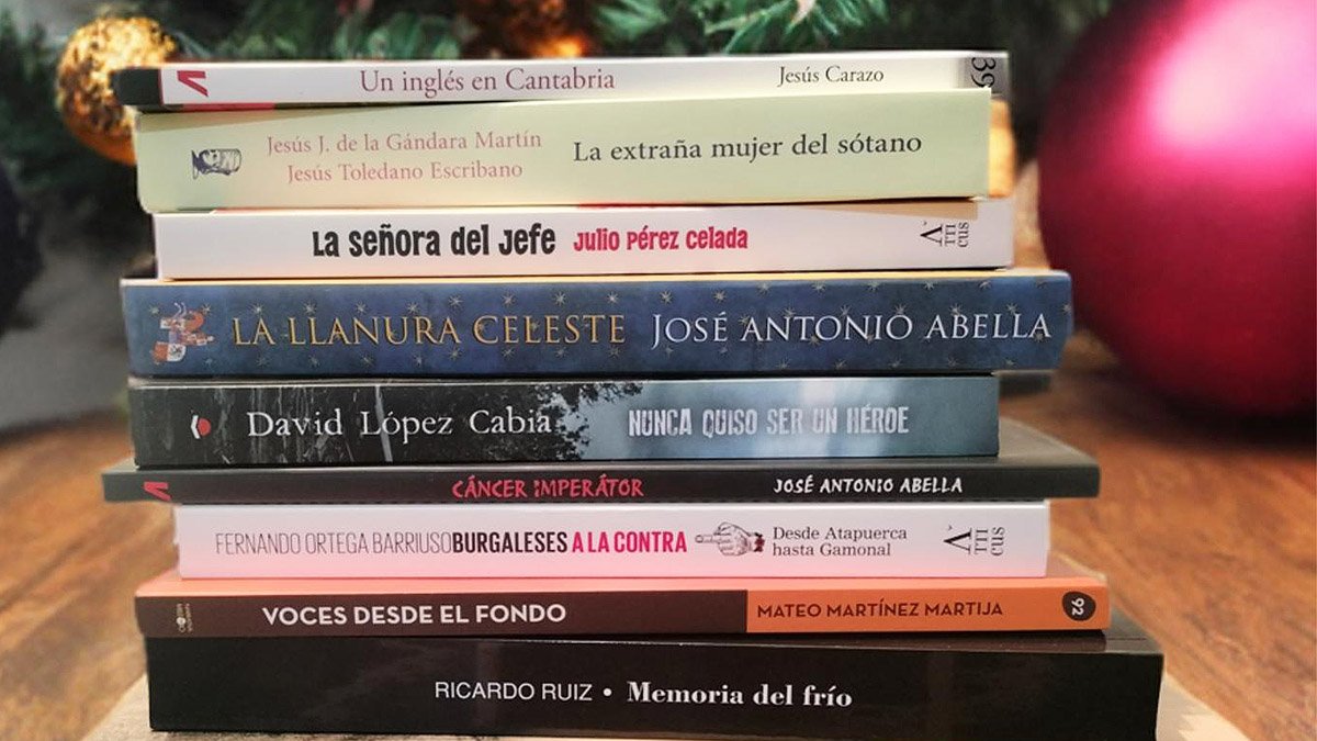 Selección de algunos de los libros publicados por autores burgaleses durante el último año.