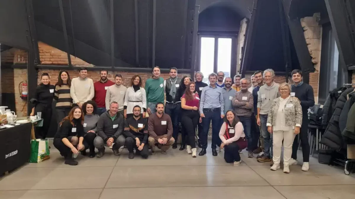 Participantes de la reunión el año pasado de la Asociación de Burgaleses en el Exterior (aBe).