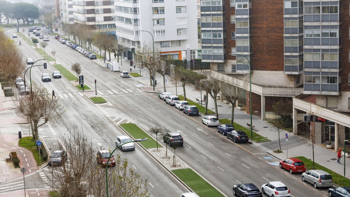 La avenida Cantabria cuenta con una estación para medir la calidad del aire.
