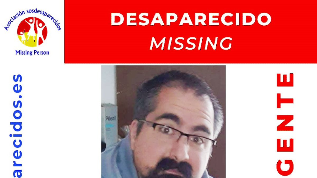 Imagen difundida por SOS Desaparecidos.