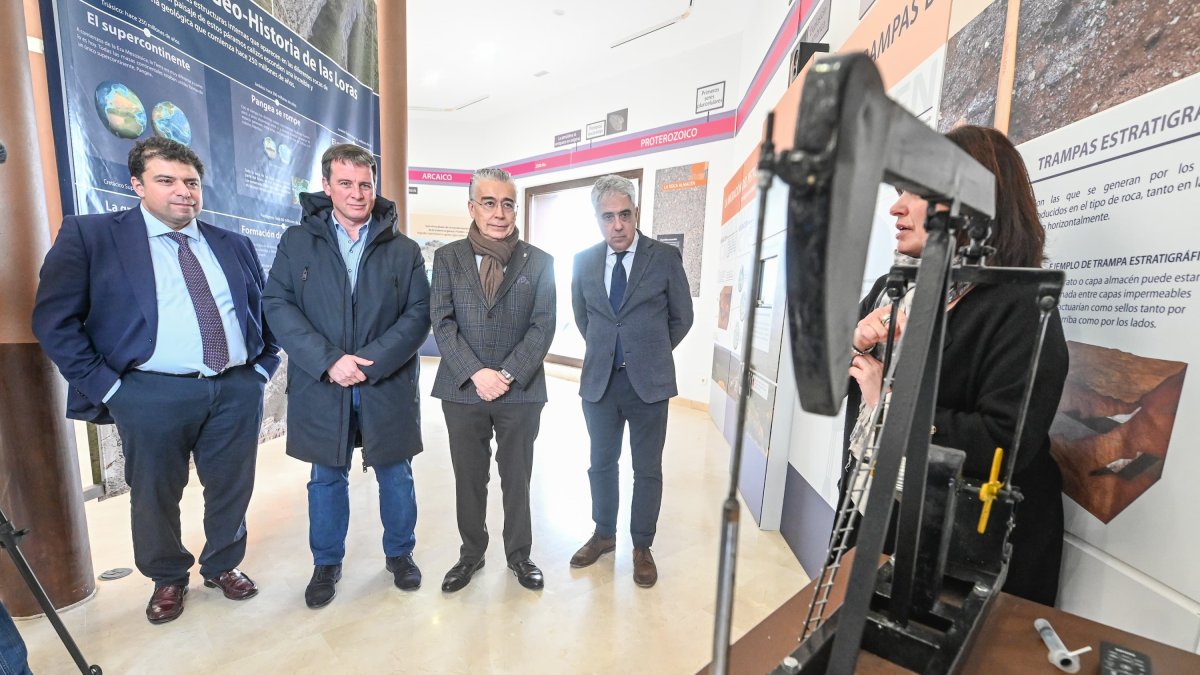 Sargentes de la Lora, la Diputación y la Junta reclaman el apoyo del Estado para revitalizar el entorno de La Lora.