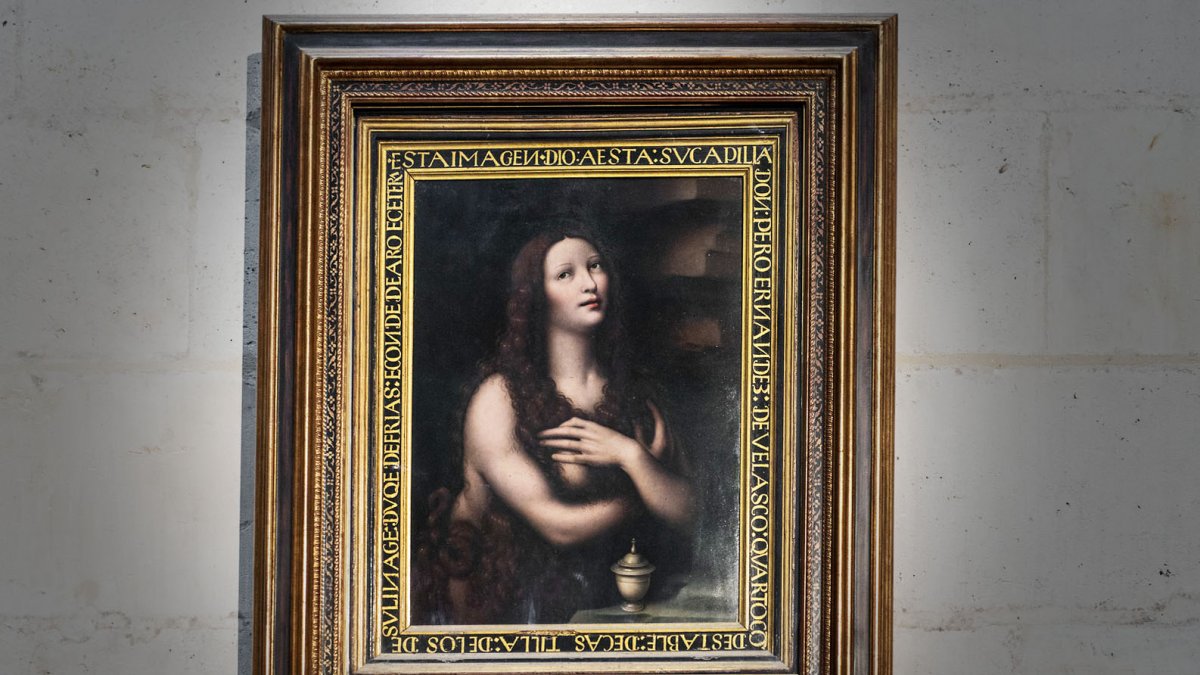 'Santa María Magdalena', uno de los cuadros más famosos y enigmáticos de la Catedral de Burgos.