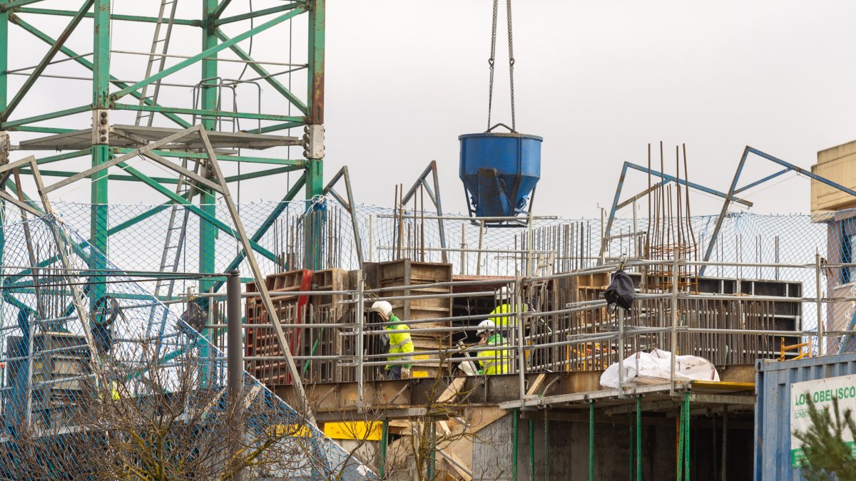 Los datos de visado se sostienen sobre los proyectos de nueva construcción.